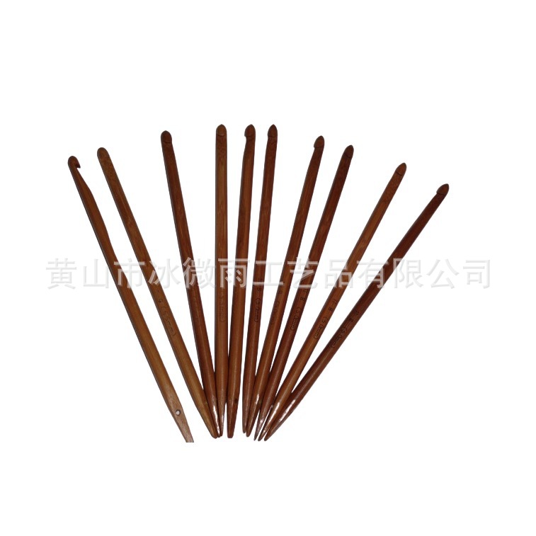 BWY hielo lluvia tejer suéter aguja ganchillo de bambú crochet redondo traje de ganchillo de bambú ganchillo lana aguja