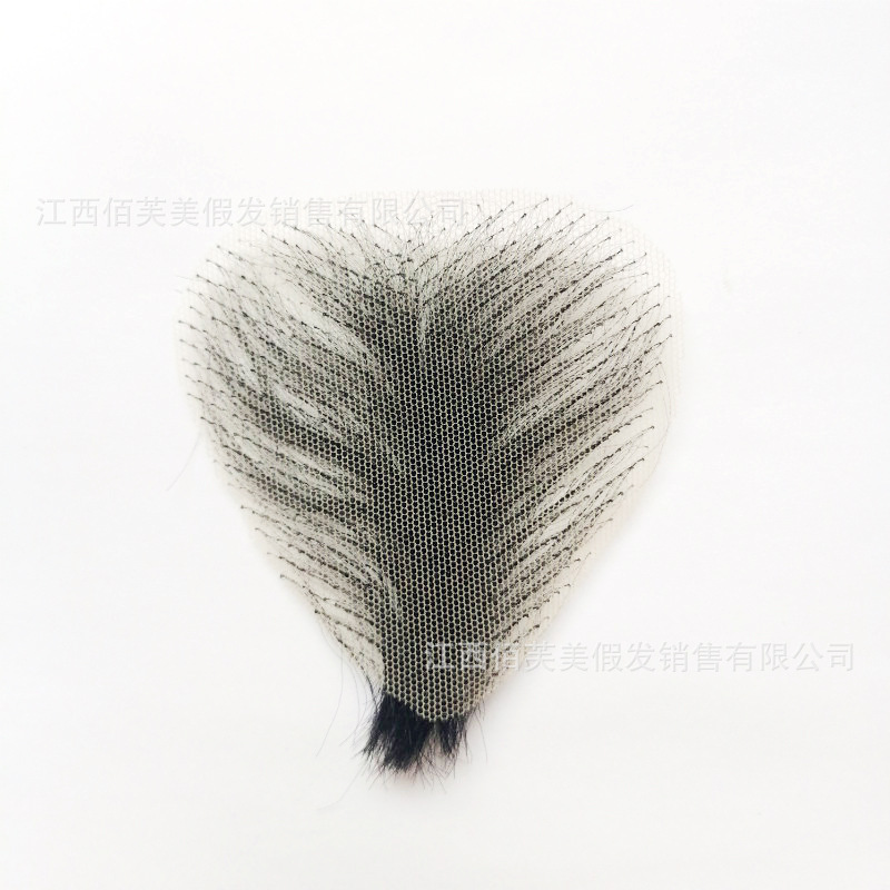 Pegatinas de pelo púbico falsas entrega confidencial muñeca tejida a mano completa parte inferior del cuerpo partes privadas pegatinas de pelo púbico accesorios hombres y mujeres en stock entrega de una pieza