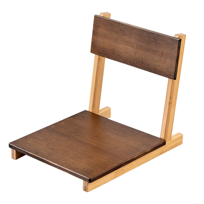 Directo de fábrica japonés tatami perezoso y silla de la habitación balcón Bahía ventana silla madera maciza simple cama respaldo silla image 6