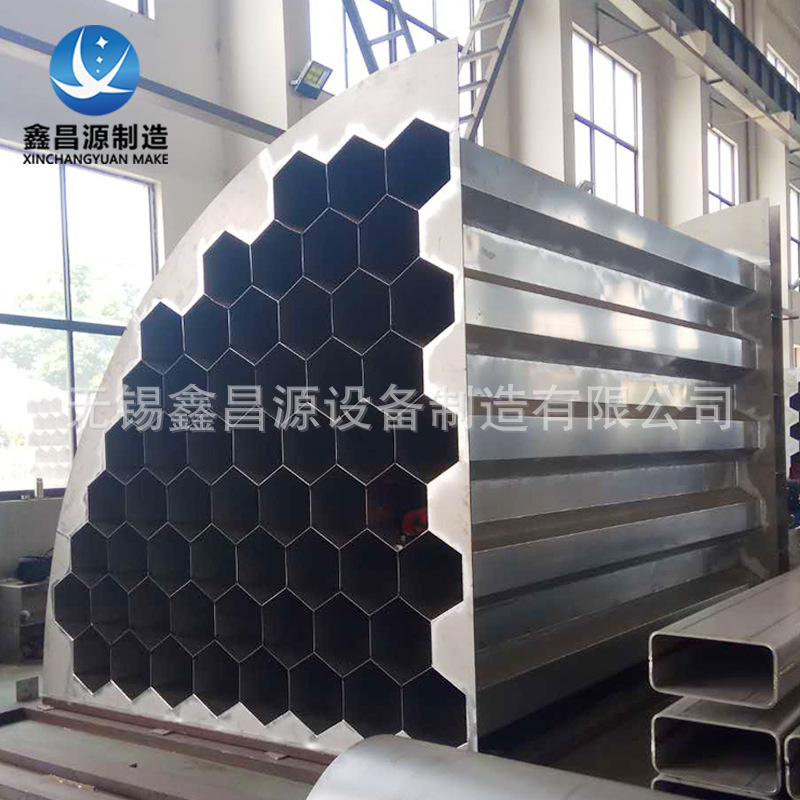 蜂窝阳极管2205不锈钢湿电除尘配件6m半圆形阳极模块阳极管束厂家