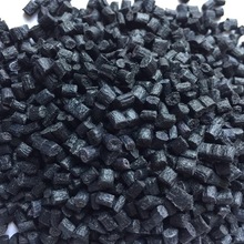 黑色PA6加纤再生回料塑料颗粒 注塑挤出隔热条用PA6/PA66加纤料