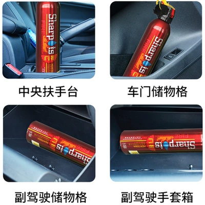 Vehicle fire extinguisher – Water-Based Type, for Use in Cars