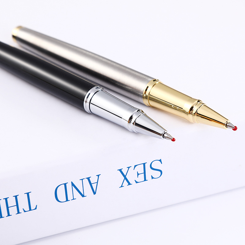 Pluma de metal de negocios fabricante en stock de suministro directo de Metal Bolígrafo de regalo publicidad pluma de firma de impresión LOGOTIPO