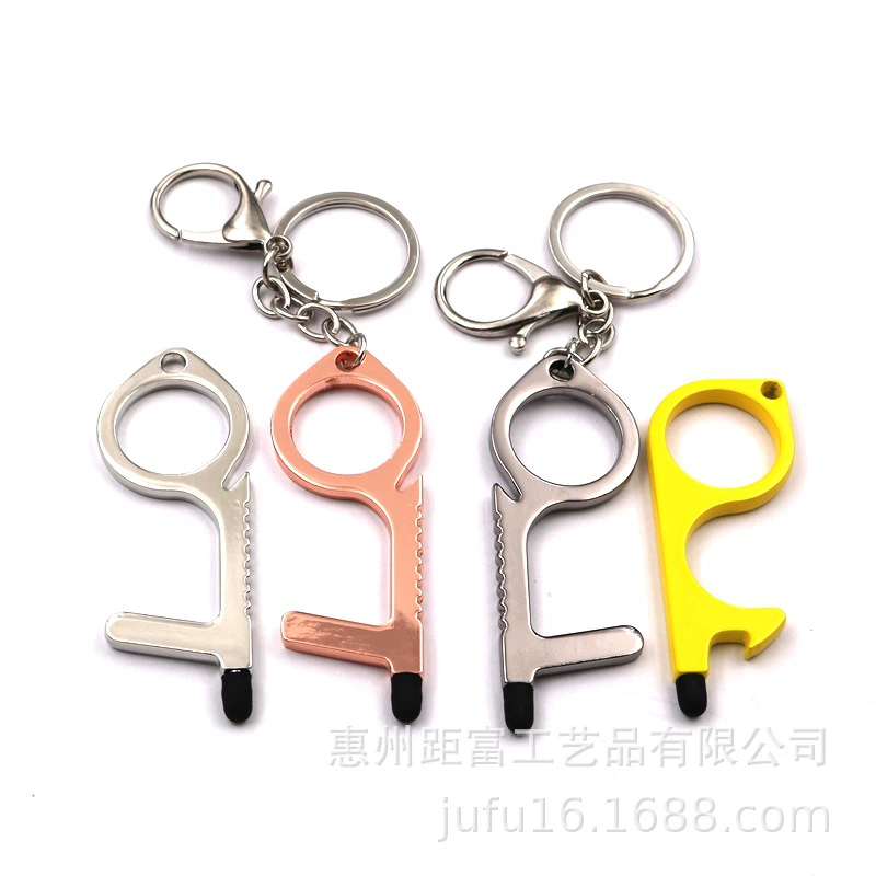 Ключевая цепь открытие двери ЕДК Бесконтактное антиконтактное отверстие двери артефакт анти -- касания ключевая цепь сделала нержавеющую сталь