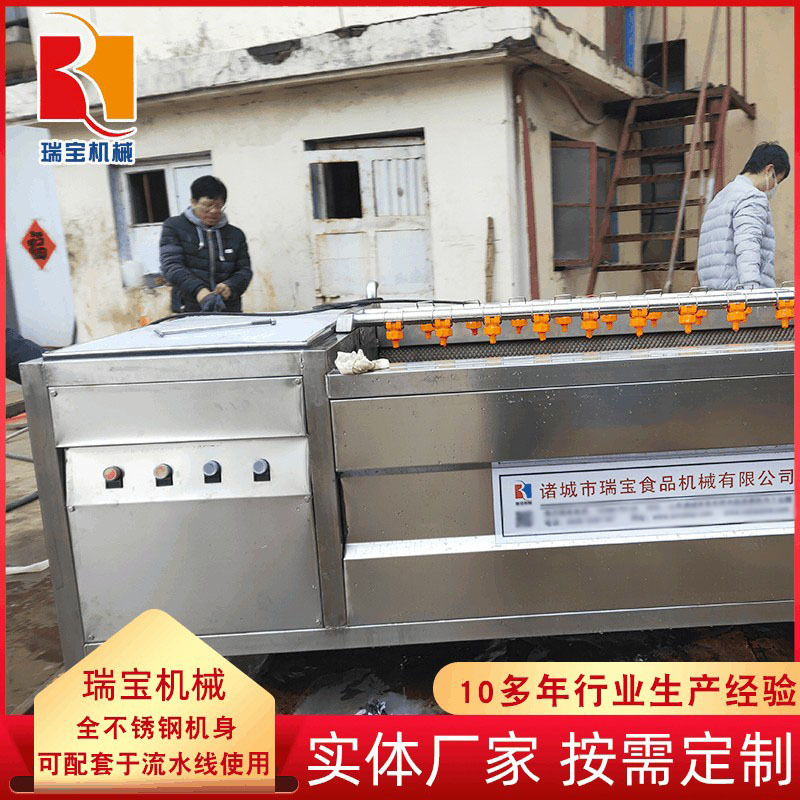 净菜加工清洗毛辊去皮清洗机 土豆全自动毛辊清洗机 去泥沙清洗机