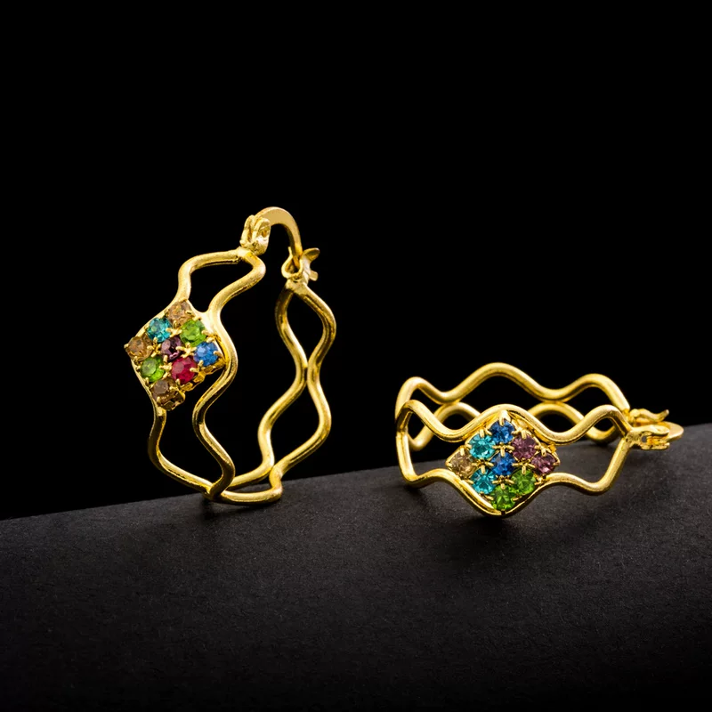 Серьги, аксессуар, 18 карат, европейский стиль, Aliexpress, оптовая продажа