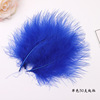 Manufacturers supply spot supply of full velvet feathers color full velvet feathers DIY turkey feathers wholesale