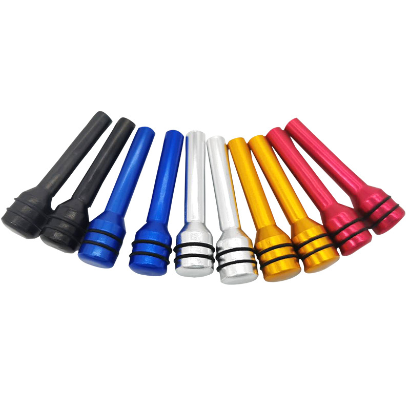 Puerta de aleación de aluminio del coche elevador de la puerta del coche botón de elevación Botón de estado de bloqueo de la puerta del coche accesorios