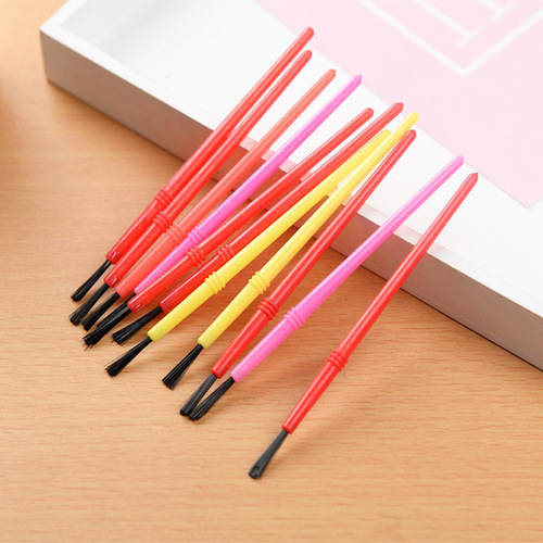 10.5cm plastic paintbrush children's painting pen brush planting brush watercolor paint strip brush