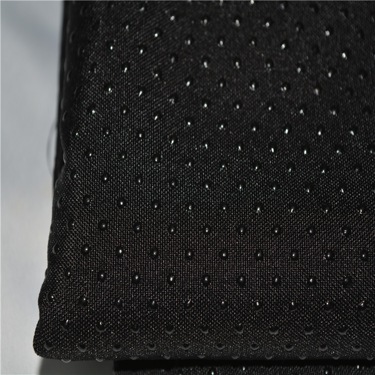 宽幅平纹呢滴塑防滑布面料 300*300 常规门幅现货供应