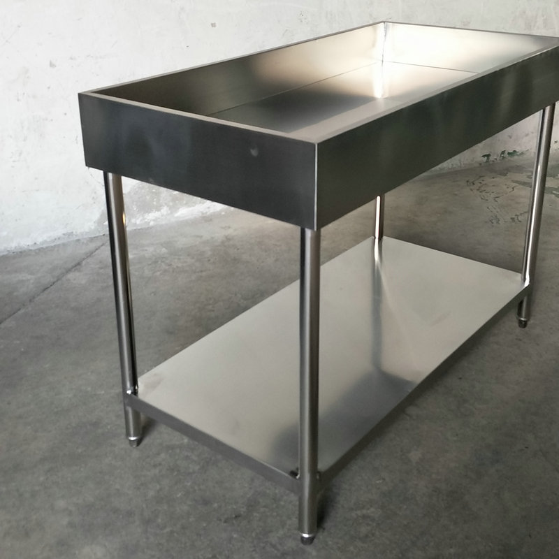 四边围边工作台流水线电子厂操作台 维修实验桌防静电桌子工作台/