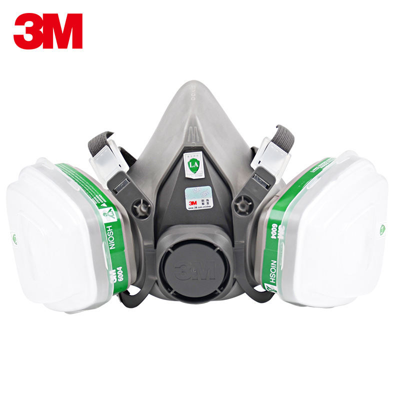 3M6200 + 6004 Anti-Virus de la máscara anti-amoníaco y metilamina gas máscara de gas de protección
