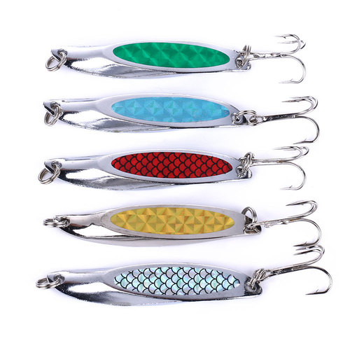 HEGN JIA Bevel-cut sequin metal long-range sea fishing 7cm21g sea bass sequin lure