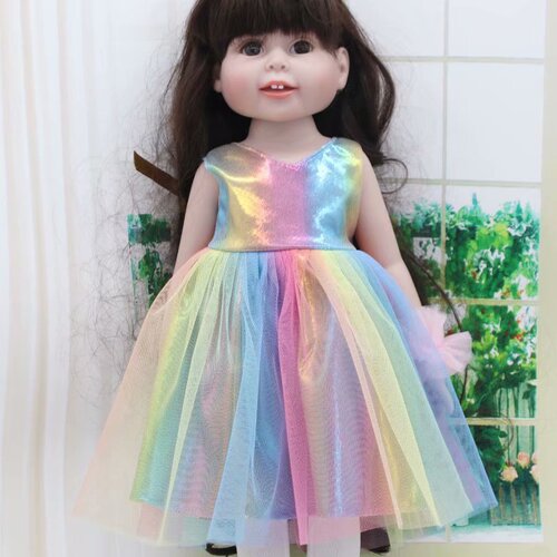 18-inch American toy doll clothes set cute dress swimsuit fashion for children 48 cm tall