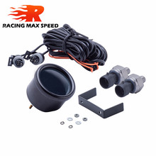 跨境改装220psi汽车铝壳气压表2显数字避震压力表1 / 8npt传感器