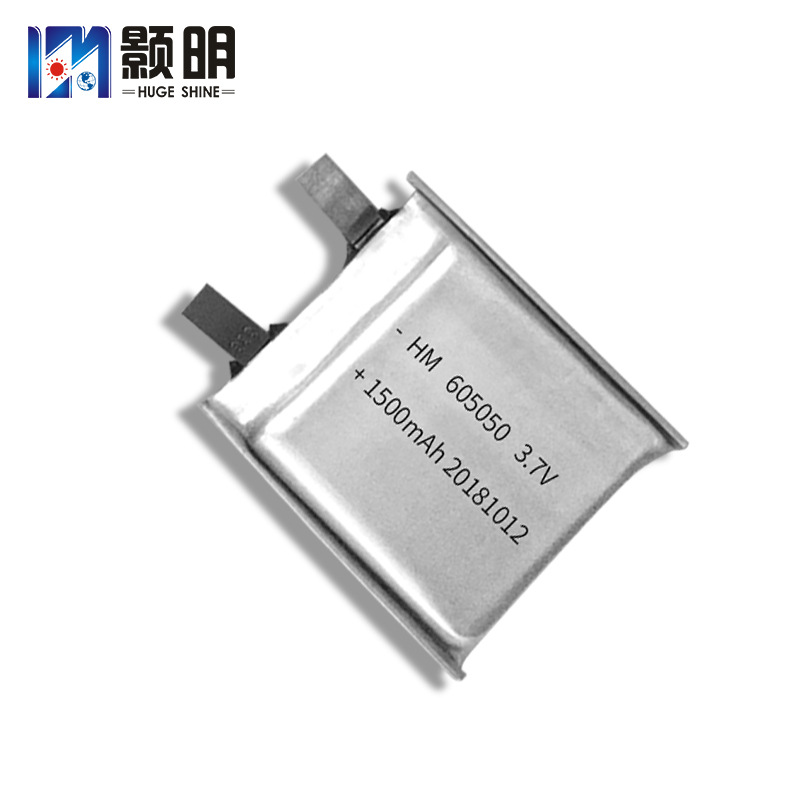 颢明605050聚合物锂电池3.7V1500mah适用蓝牙音箱按摩器导航仪
