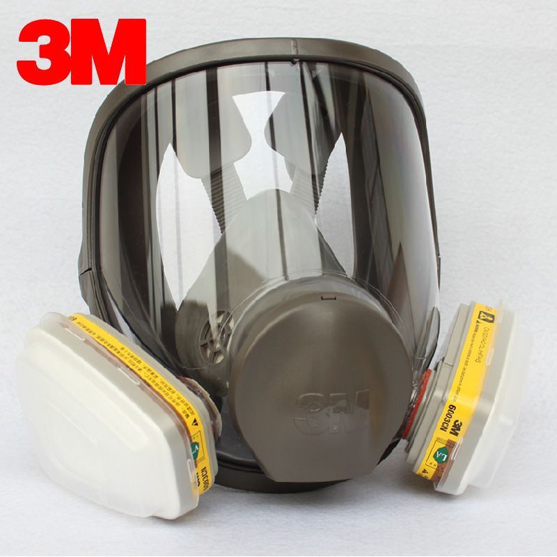 3M6800 con 6003 máscara de gas pintura en aerosol ácido gas orgánico fluoruro de hidrógeno Cloro gas máscara de gas