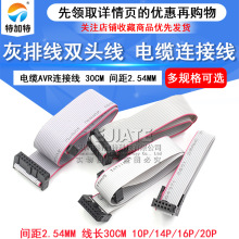 ���ž� FC-10P/14/16/20P�p�^�� ��|AVR�B�Ӿ� 30CM �g��2.54MM