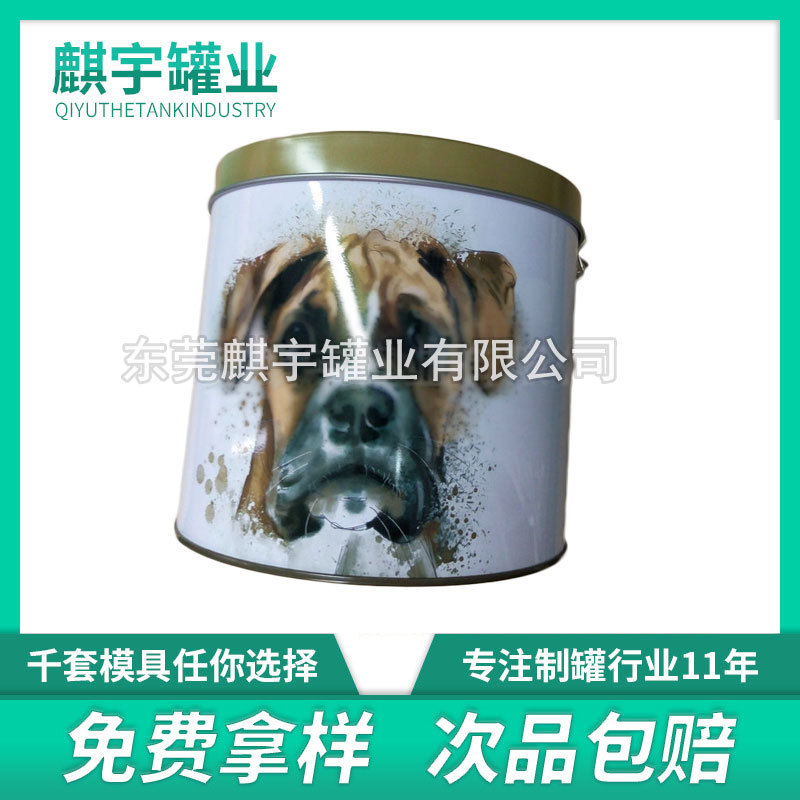 供应马口铁包装圆罐马口铁带锁存钱罐饼干罐包装铁罐