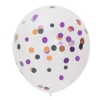 Black Orange Purple Seven Balloon