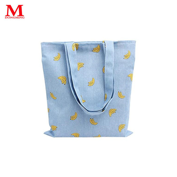 厂家生产满版印刷购物袋卡通水果印刷环保手提袋人气单肩包购物袋