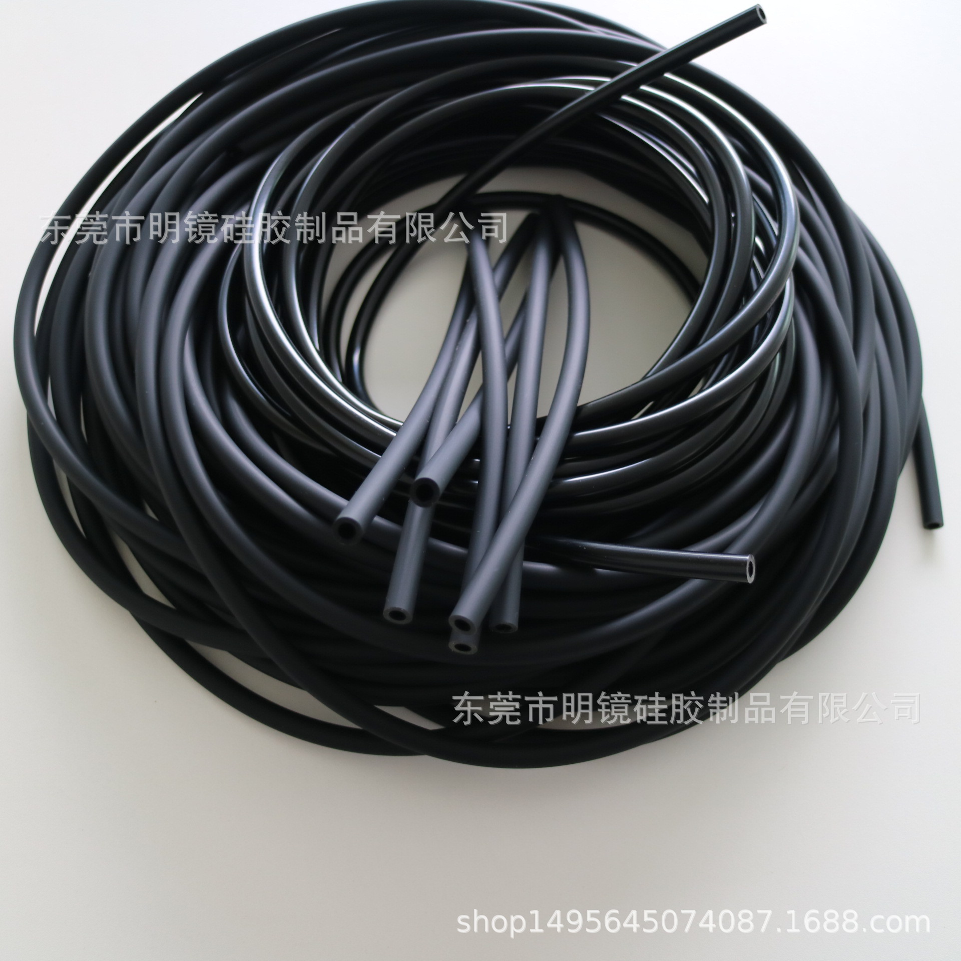 哑光磨砂硅胶套管黑色磨砂硅胶软管套管手感油硅胶管