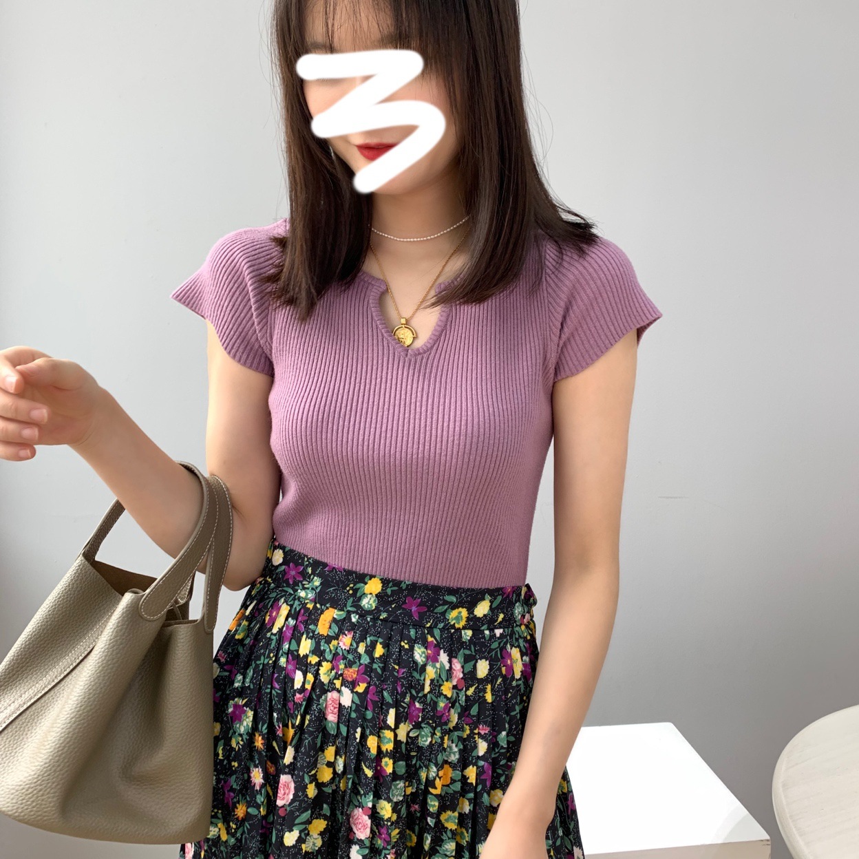 보라색