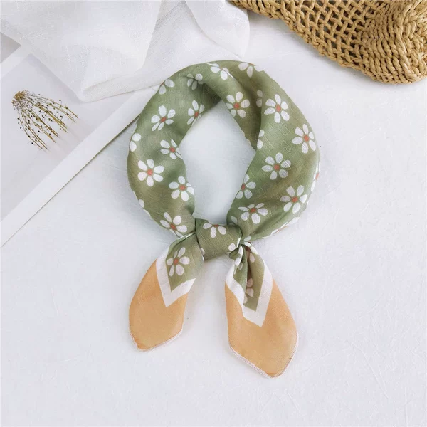 13 cotton six -petal flower green
