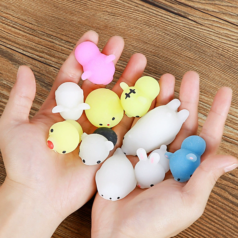 Маленькие шарики щепотка, разжимая игрушки, милые животные щепотка, декомпрессионные шарики, артефакт, детские ручные щепотки, маленькие игрушки оптом