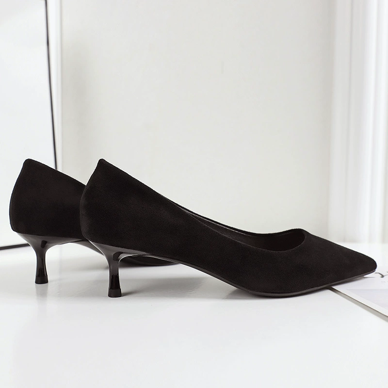 芙号 Work shoes, shoes high heels pointy toe, 2022 collection