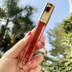 網紅NOVO奢寵小金塊絲絨唇釉持久顯色防水不沾杯不易掉色唇彩