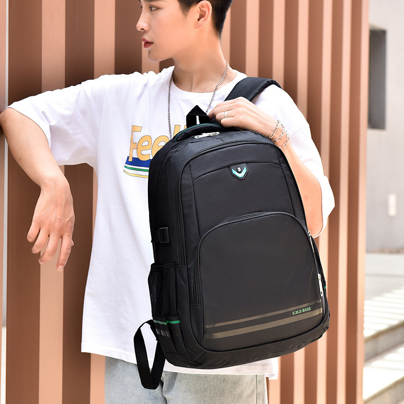 2022 New Middle School Student Schoolbag Men's Water-repellent Sports Backpack Wholesale Cheap Gift Casual Travel Backpack