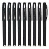 Черная ручка-роллер, делается под заказ, с печатью вашего логотипа, подарок на день рождения