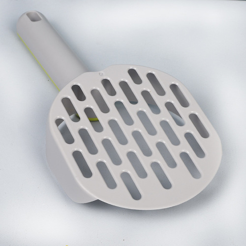 Wholesale color matching handle grid cat litter shovel cat litter shovel cat poop shovel large size cat poop shovel