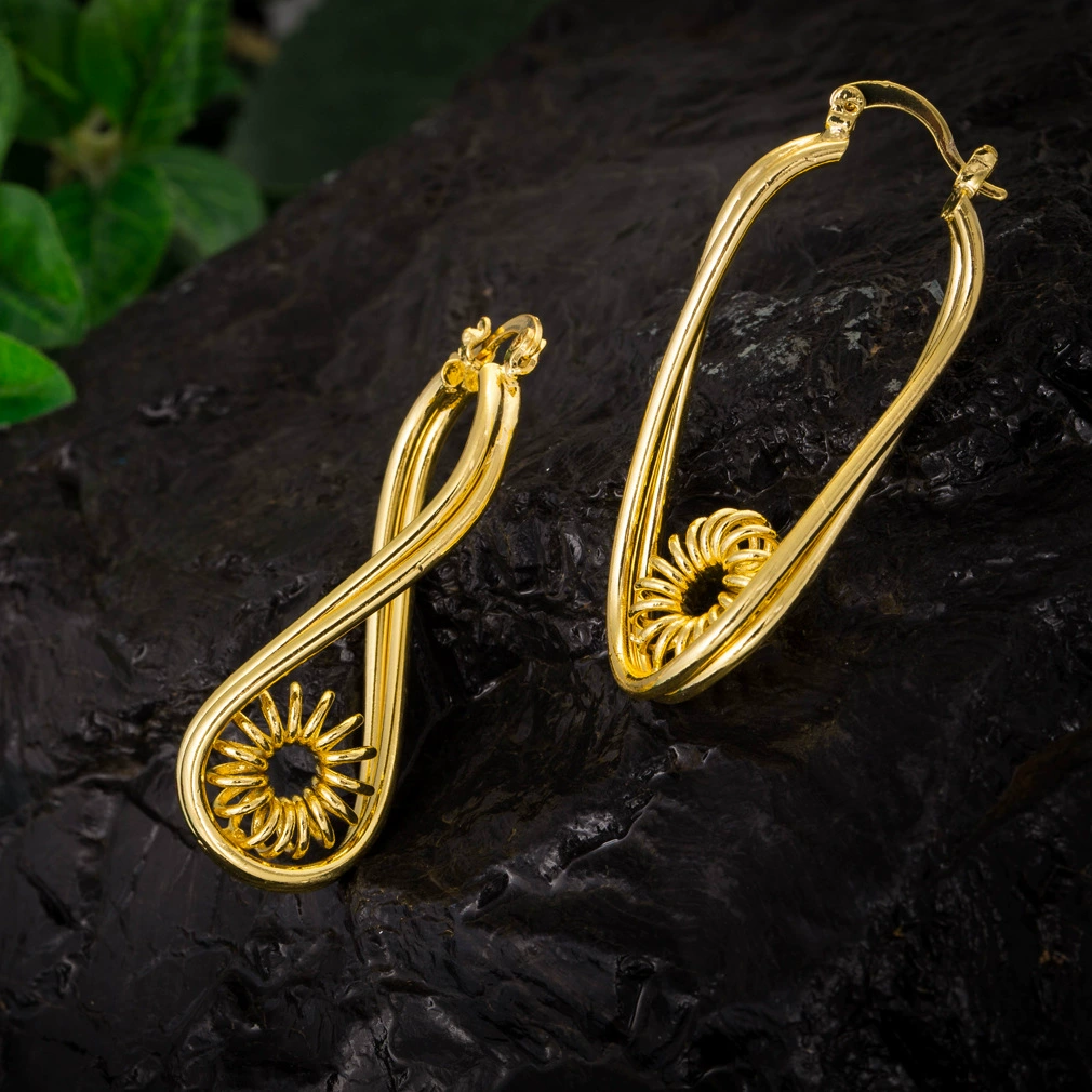 Серьги, аксессуар, 18 карат, европейский стиль, Aliexpress, опт