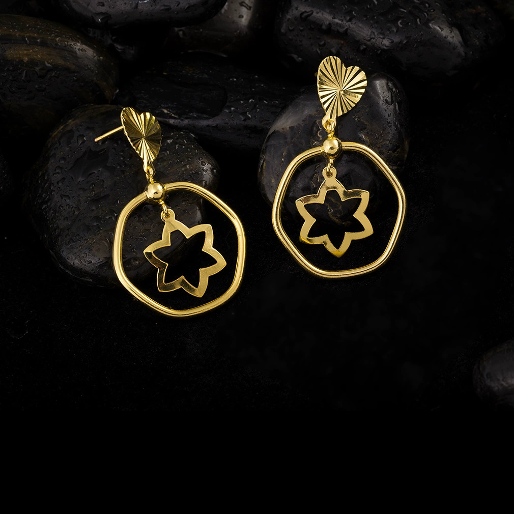 Аксессуар, модные универсальные серьги, 18 карат, прямые продажи завода, Aliexpress