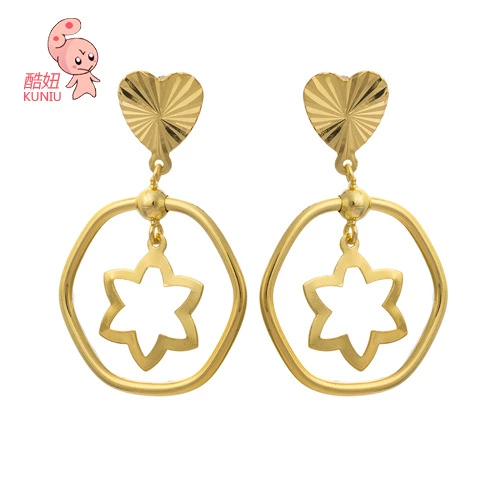 Аксессуар, модные универсальные серьги, 18 карат, прямые продажи завода, Aliexpress