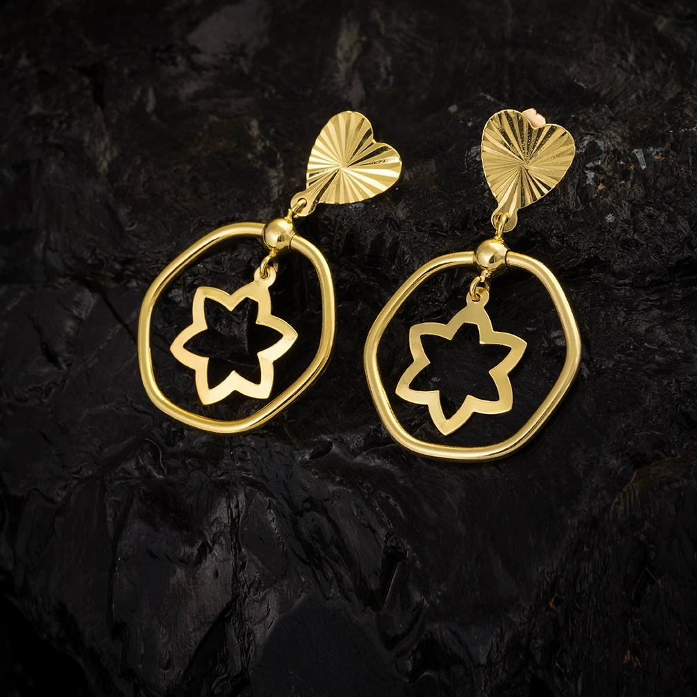 Аксессуар, модные универсальные серьги, 18 карат, прямые продажи завода, Aliexpress