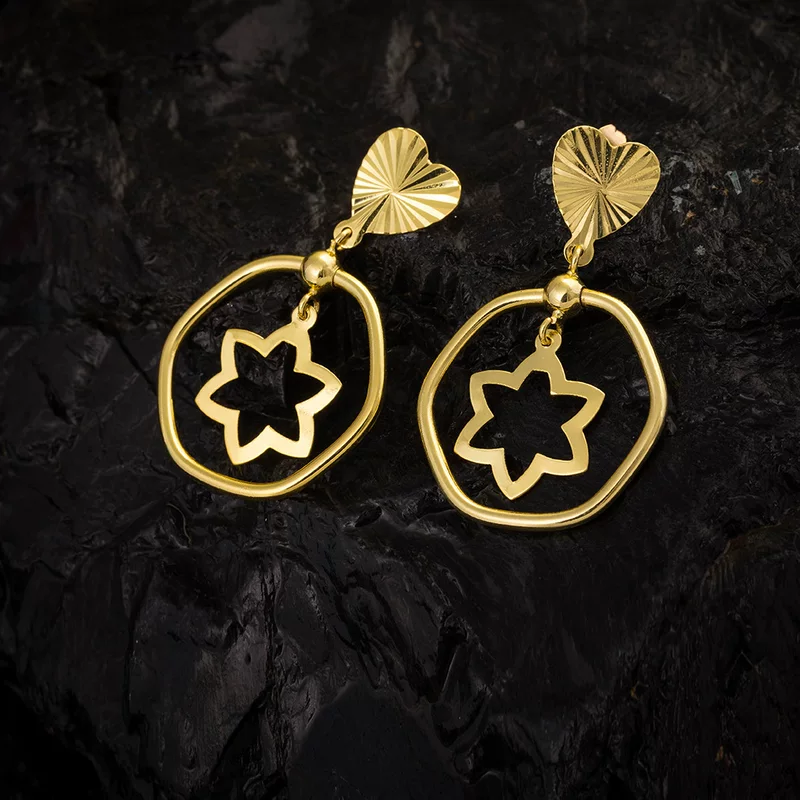 Аксессуар, модные универсальные серьги, 18 карат, прямые продажи завода, Aliexpress