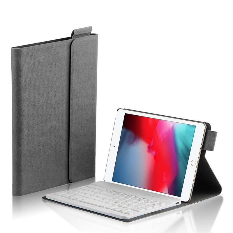 Suitable for Apple mini5 keyboard protective case iPadmini4 with Bluetooth keyboard leather case tablet computer bracket shell