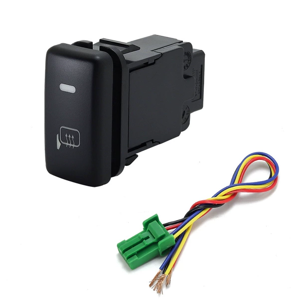 Rearview mirror heating switch+one tail line