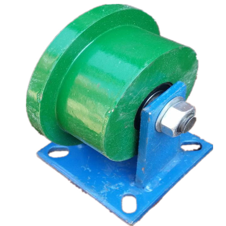 现货销售 单边T型铸铁轨道轮槽轮  T型单边轨道轮 铸铁轮