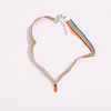 Cute rainbow bracelet, chain for key bag  hip-hop style for beloved, Korean style