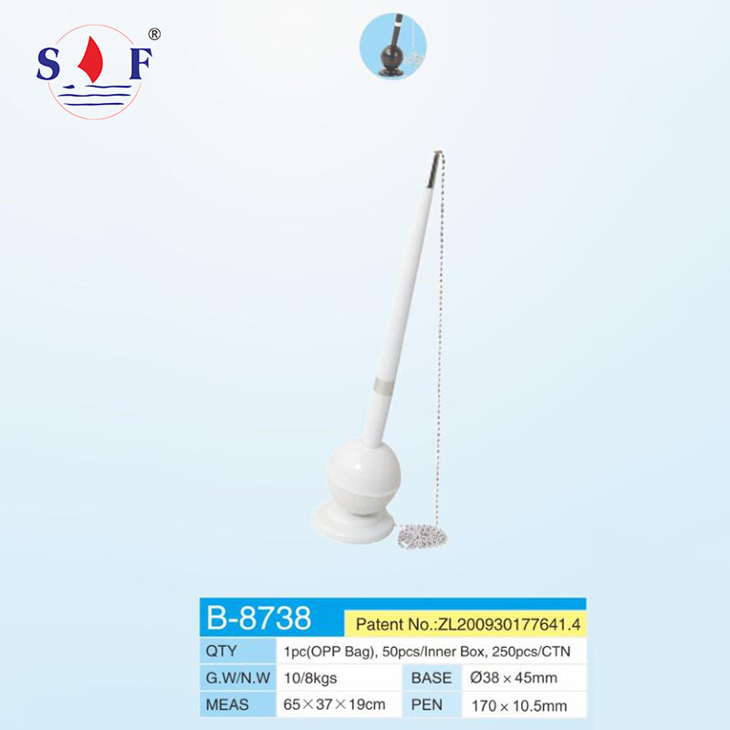 Ningbo factory signature desk pen office stationery bank desk pen advertising desk pen custom LOGO