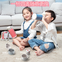 Wholesale New Children's Insulated Cup, 316 Stainless Steel Cartoon Large Capacity Water Bottle, Portable Straw Cup Manufacturer