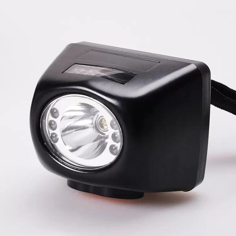 厂家批发KL4.5LM充电锂电池 强光长续航头戴式头灯 智能数显矿灯