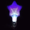 Short purple five-star stick