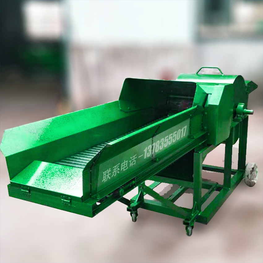 养殖青草秸秆铡切揉丝机 干湿两用秸秆粉碎机 移动方便牧草粉碎机