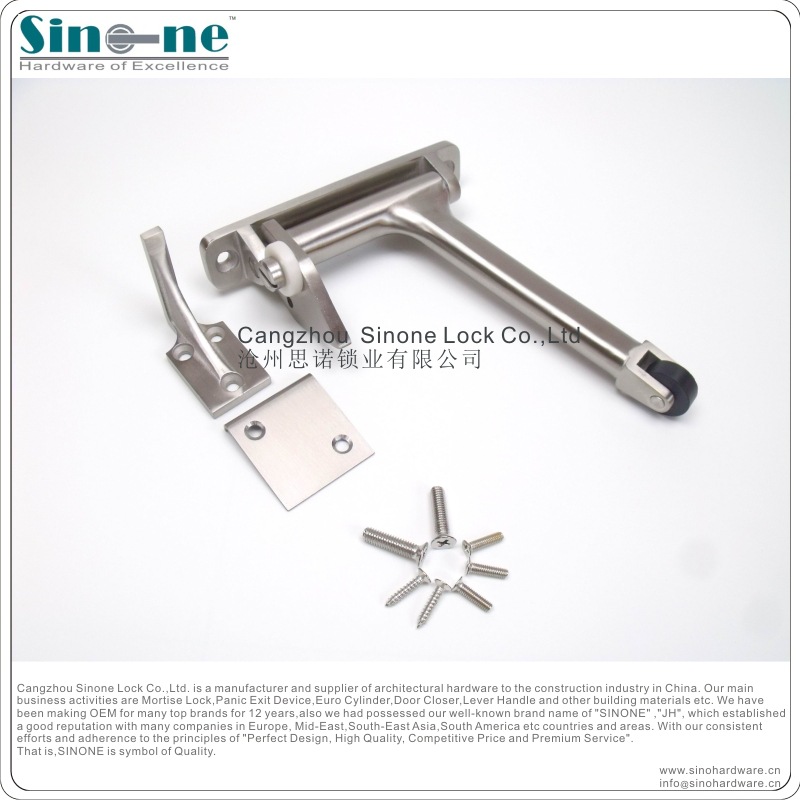 美式美标重型门顺位器 暗藏装平行不锈钢304精铸