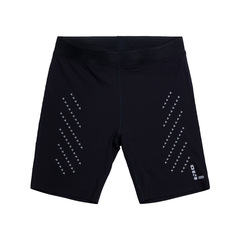 零阻力競速馬拉鬆緊身五分褲運動田徑跑步速干輕薄夜跑壓縮短褲男